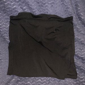 Black mini/maxi skirt